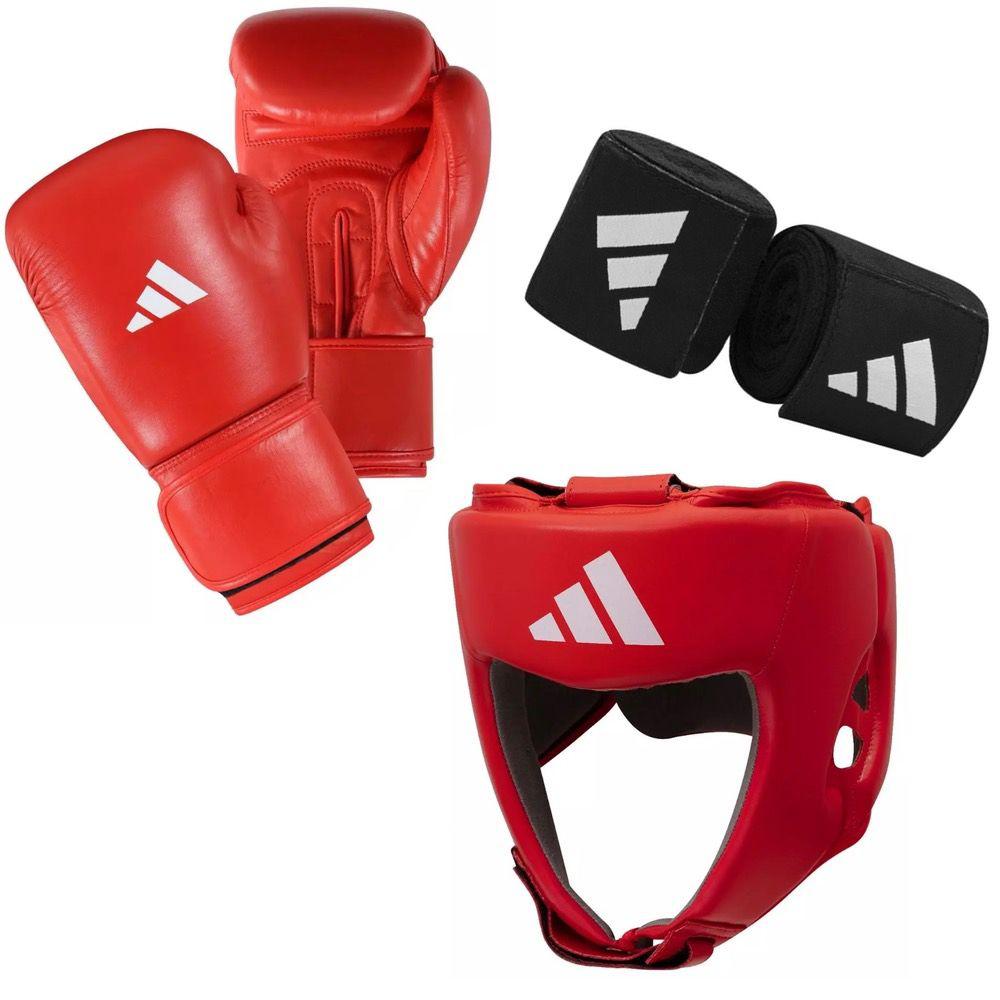 Adidas IBA Boxing Set - Red