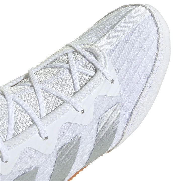 Adidas Kids Box Hog 4 Boxing Boots - White-Adidas