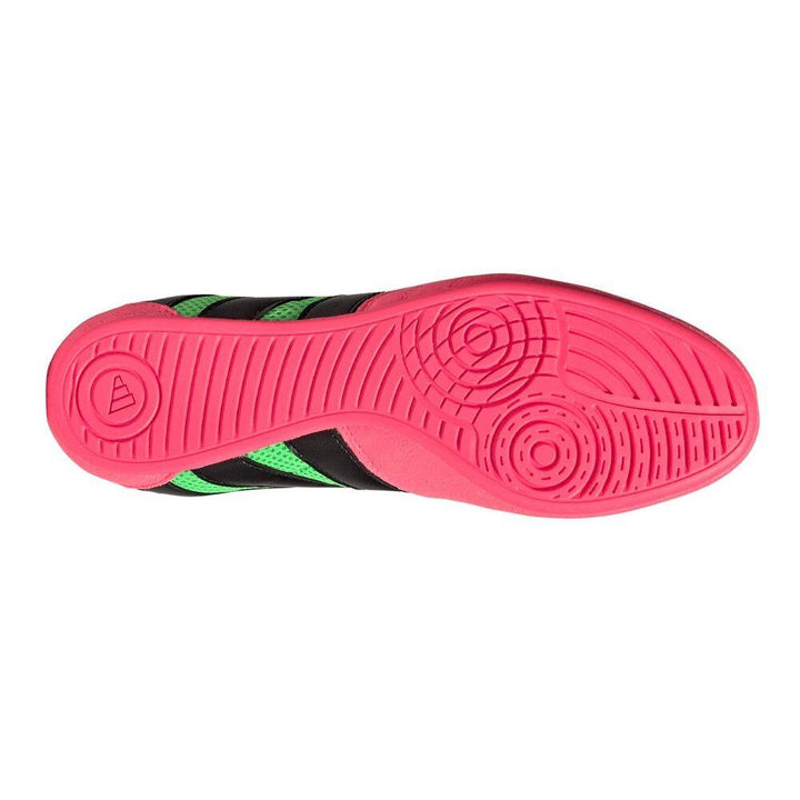 Adidas Kids Havoc Plus Boxing Wrestling Boot - Screaming Green-Adidas