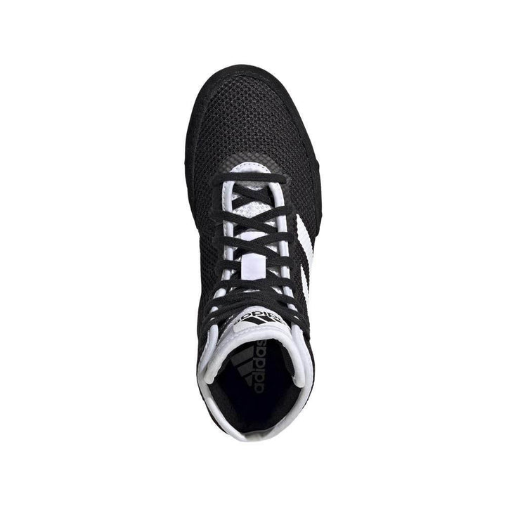 Adidas Tech Fall 2.0 Kids Wrestling Boots - Black/White-Adidas
