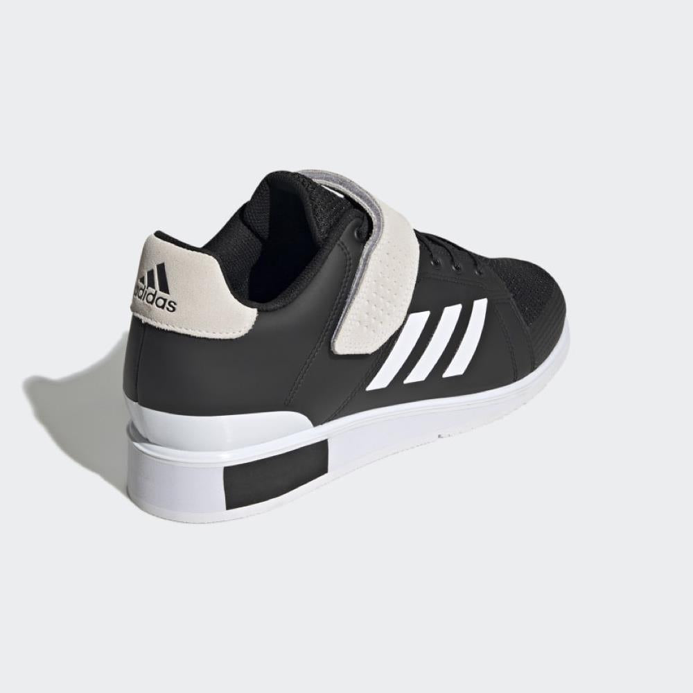 Adidas Power Perfect 3 Weightlifting Boots - Black/White-FEUK
