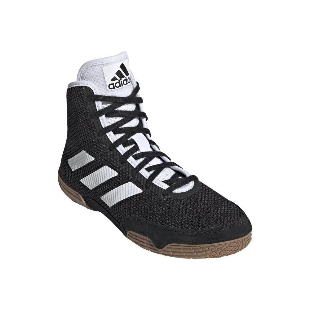Adidas Tech Fall 2.0 Kids Wrestling Boots - Black/White-Adidas