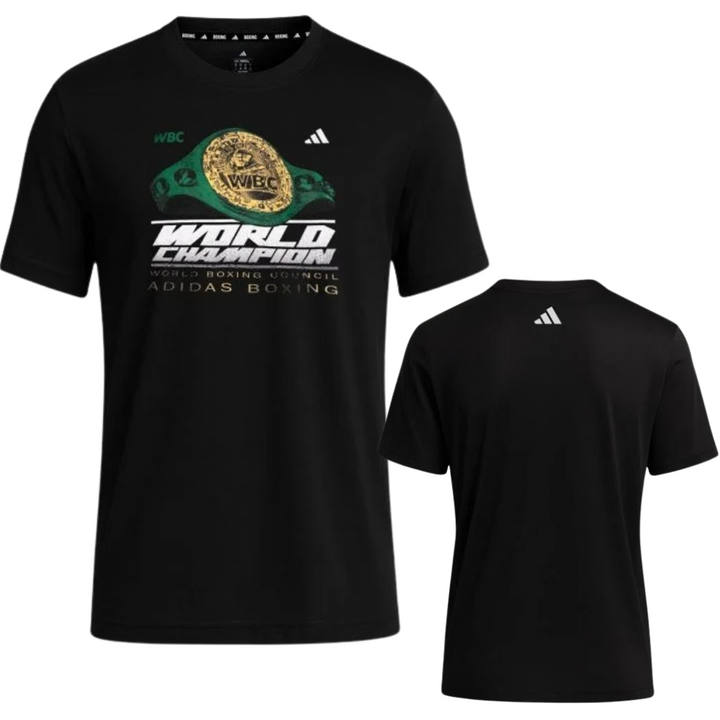 Adidas WBC Boxing T-Shirt - Black-Adidas