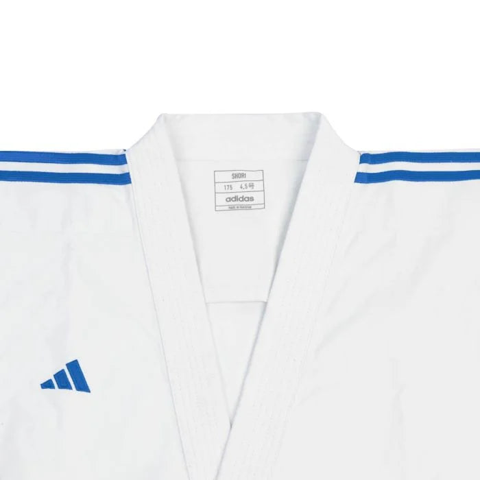 Adidas WKF Japanese Cut 14oz Red & Blue Coloured Karate Set-Adidas