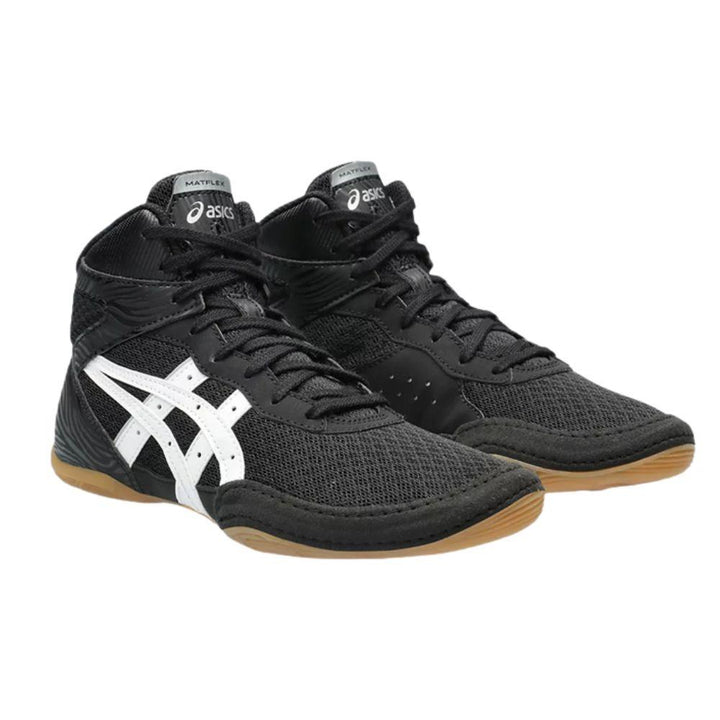 Asics Matflex 7 Wrestling Boots - Black-Asics