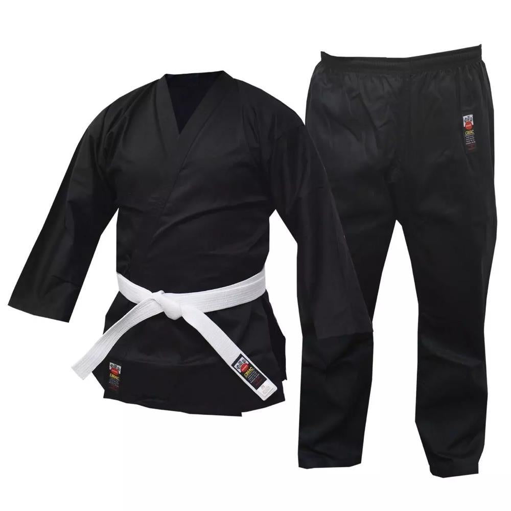 Cimac Japanese Cut Tournament Karate Suit - Black