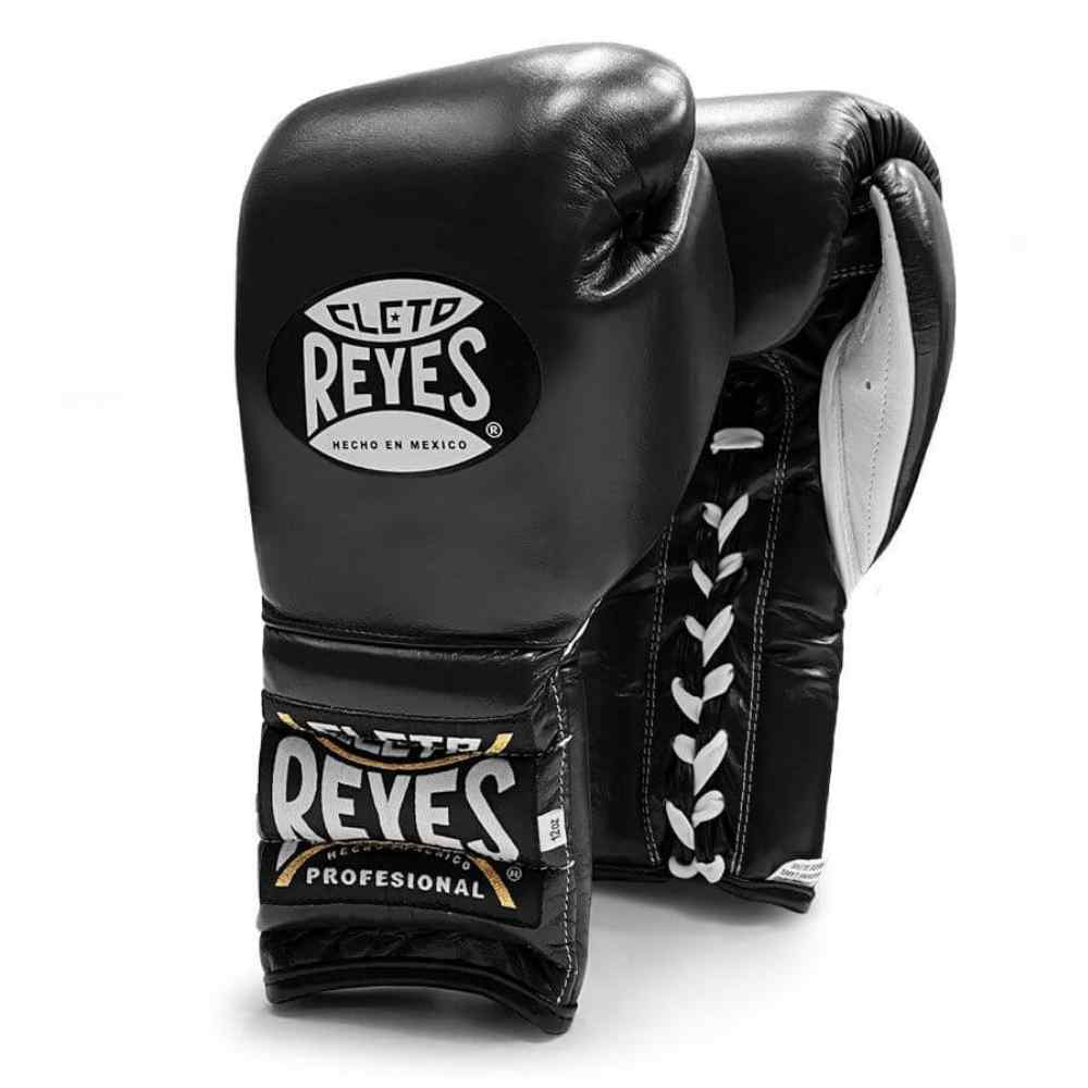 Cleto Reyes Lace Sparring Gloves - Black-Cleto Reyes