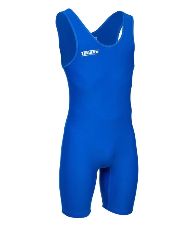 Tatami Wrestling Singlet - Blue - Small