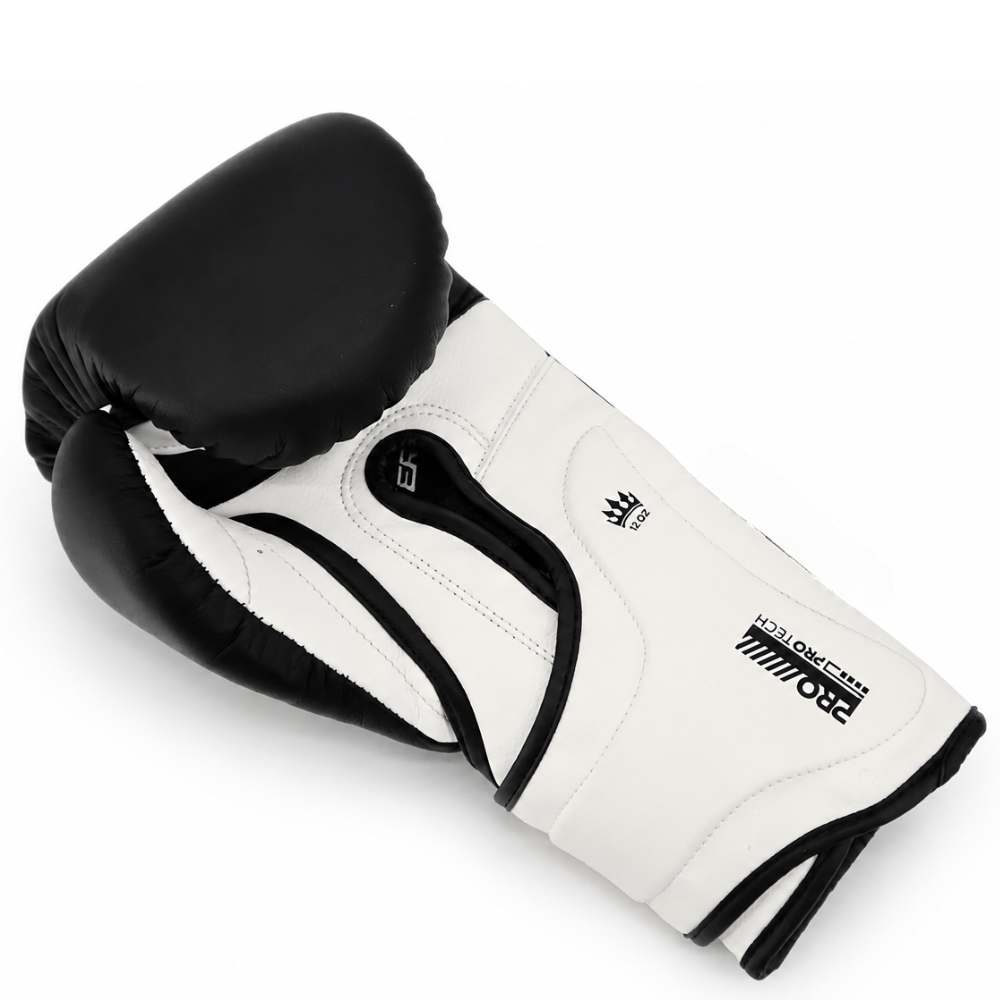 Playerz ProTech Boxing Gloves Velcro - Black