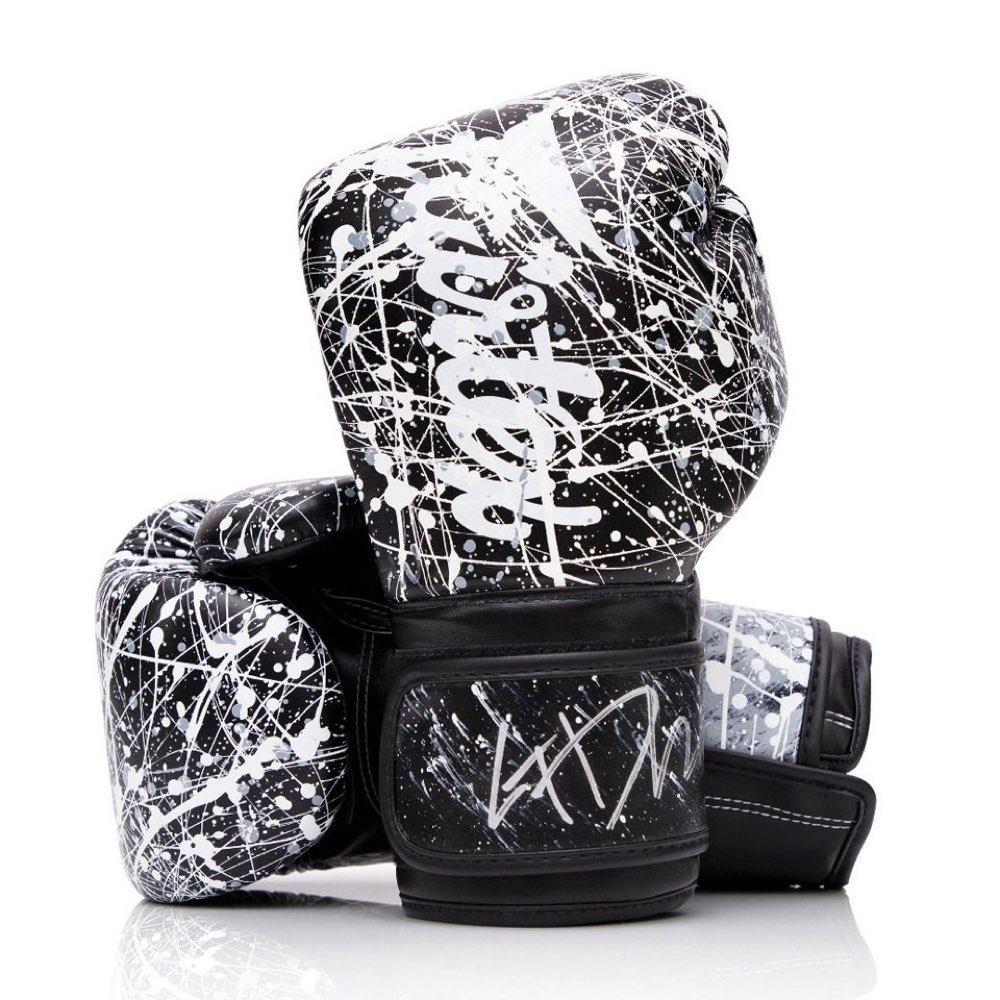 Fairtex Painter Boxing Gloves - Black