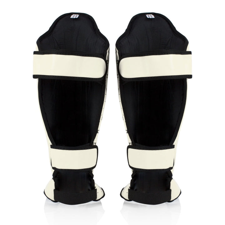Fairtex Muay Thai Shin Guards - White-Fairtex