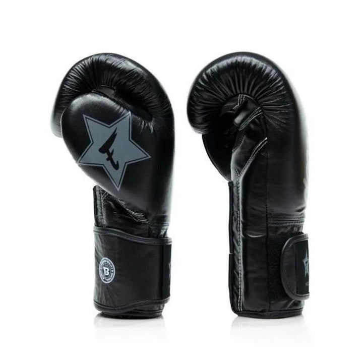 Fairtex X Booster Muay Thai Boxing Gloves - Black/Grey-Fairtex
