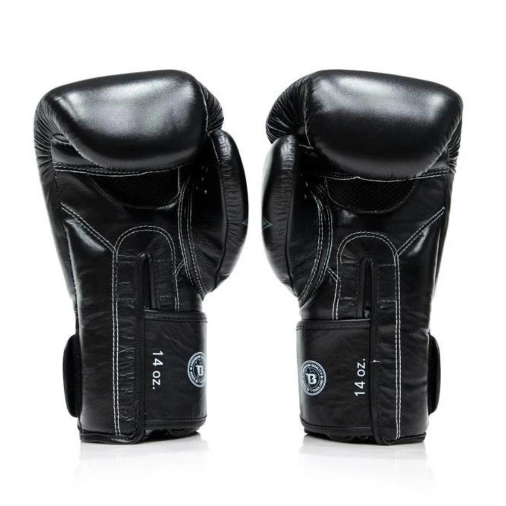 Fairtex X Booster Muay Thai Boxing Gloves - Black/Grey-Fairtex