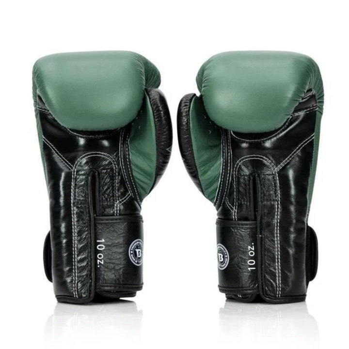 Fairtex X Booster Muay Thai Boxing Gloves - Green/Black-Fairtex