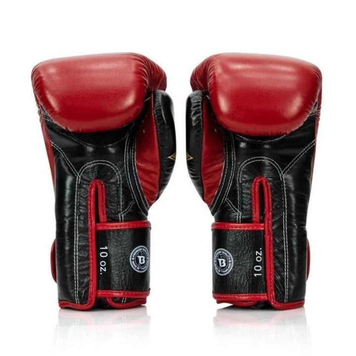 Fairtex X Booster Muay Thai Boxing Gloves - Red/Black-Fairtex