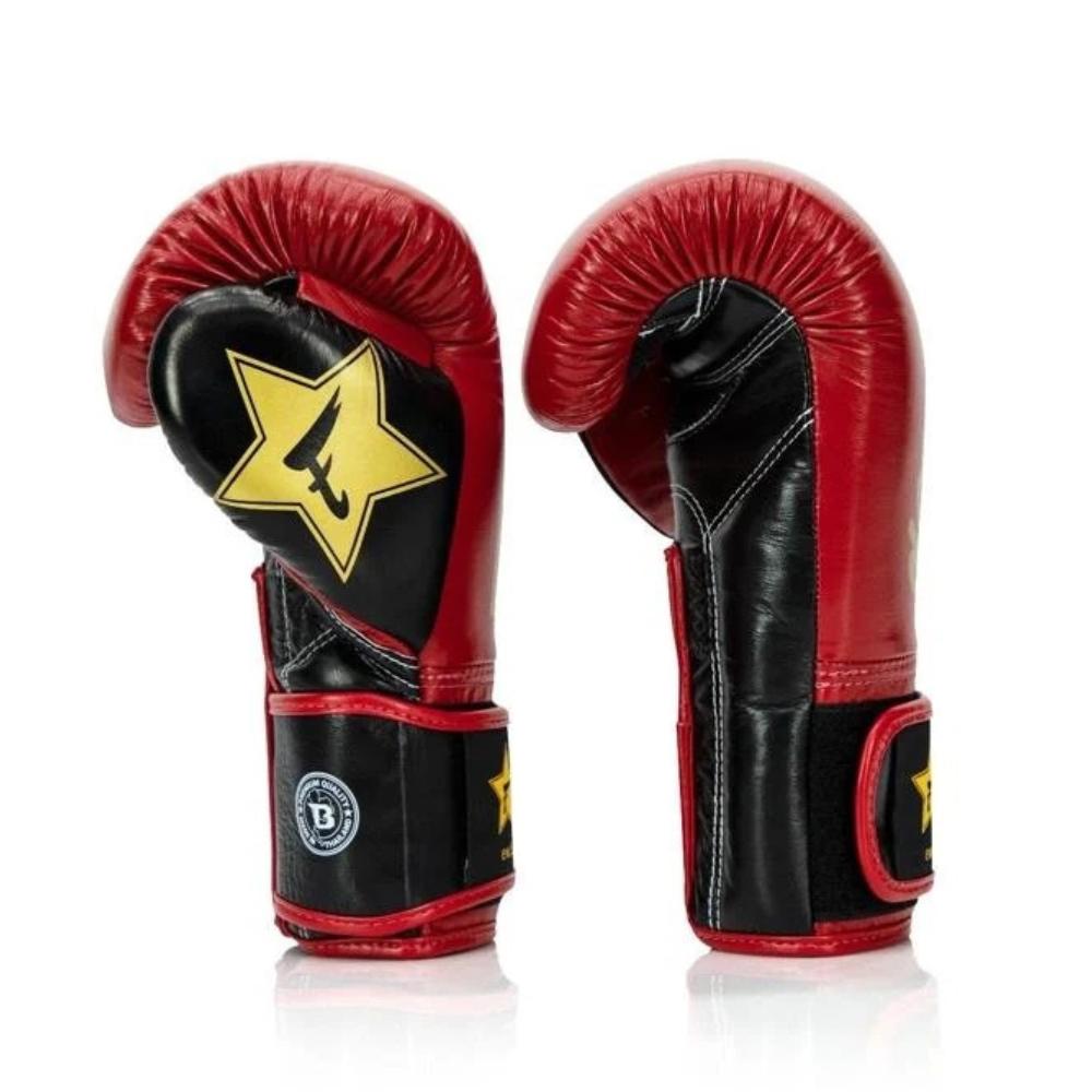 Fairtex X Booster Muay Thai Boxing Gloves - Red/Black-Fairtex