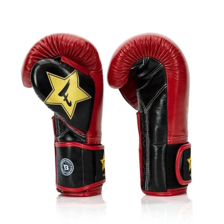 Fairtex X Booster Muay Thai Boxing Gloves - Red/Black-Fairtex