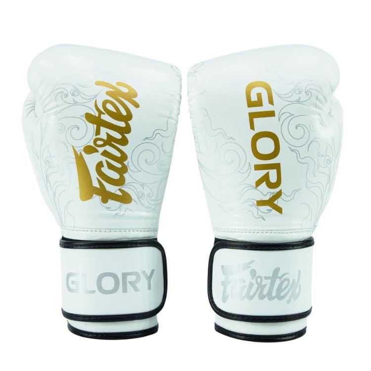 Gants De Boxe Fairtex X Glory - Cuir, Pour Kickboxing, Muay Thai, Sparring, Fabriqués Main En Thaïlande, Fermeture Velcro