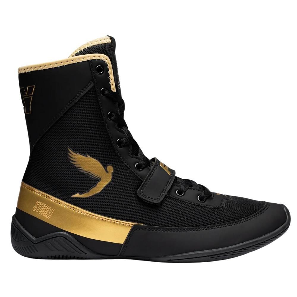 Fly Storm 2 Boxing Boots - Black/Gold-Fly
