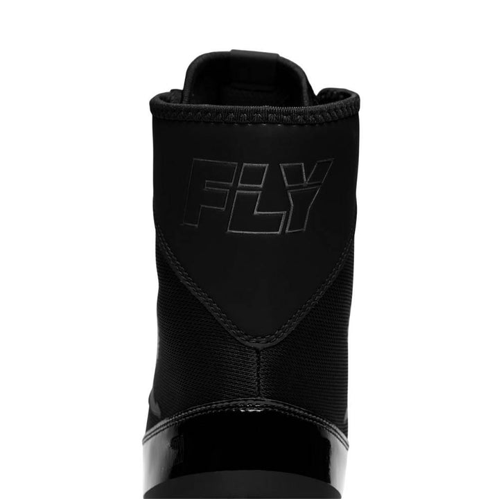 Fly Storm 2 Kids Boxing Boots - Black/Black-Fly