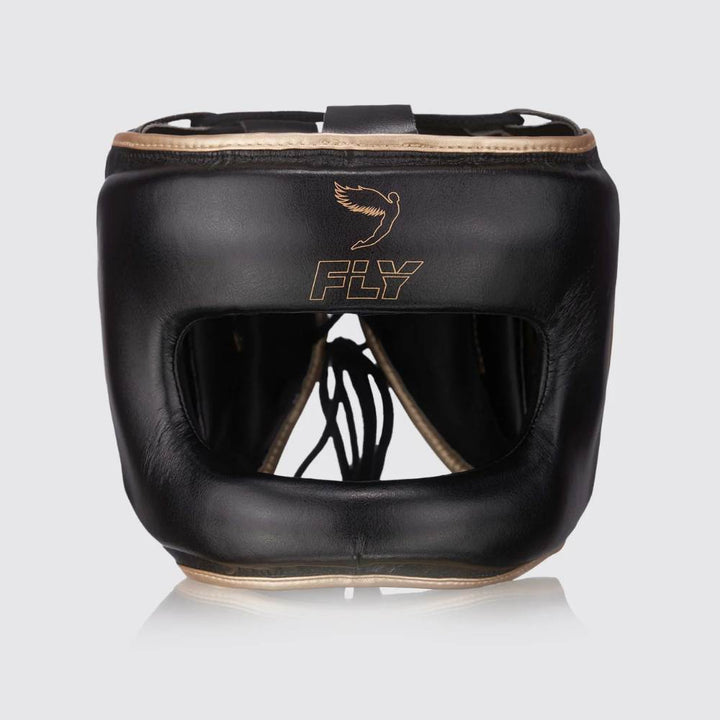 Fly Superbar X Head Guard - Black/Gold-Fly