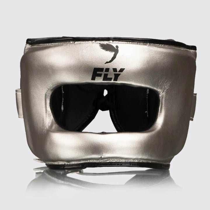 Fly Superbar X Head Guard - Silver/Black-Fly