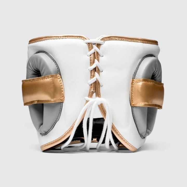 Fly Superbar X Head Guard - White/Grey/Gold-Fly