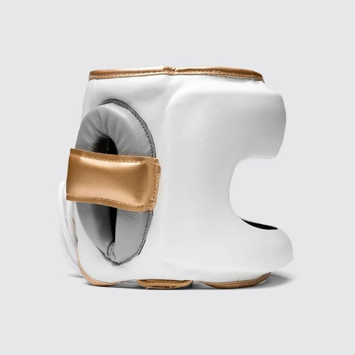 Fly Superbar X Head Guard - White/Grey/Gold-Fly