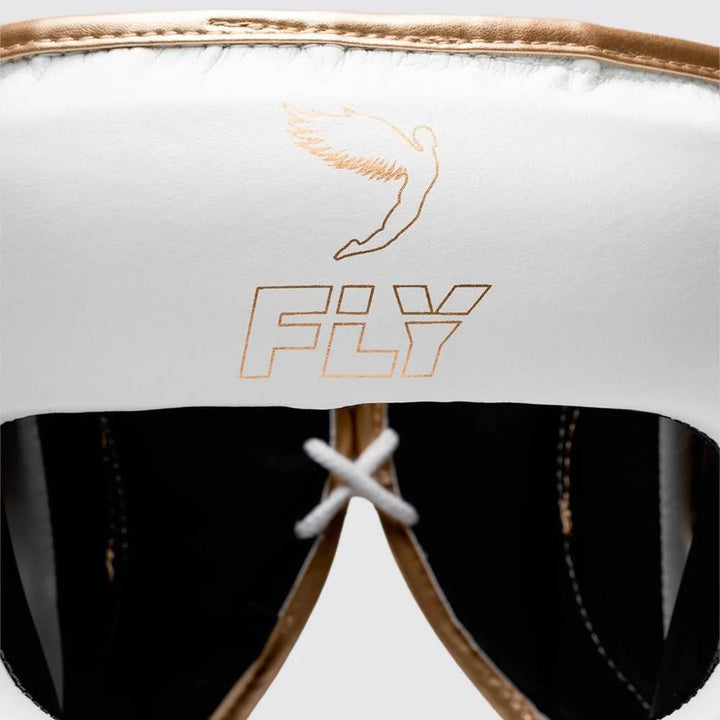 Fly Superbar X Head Guard - White/Grey/Gold-Fly