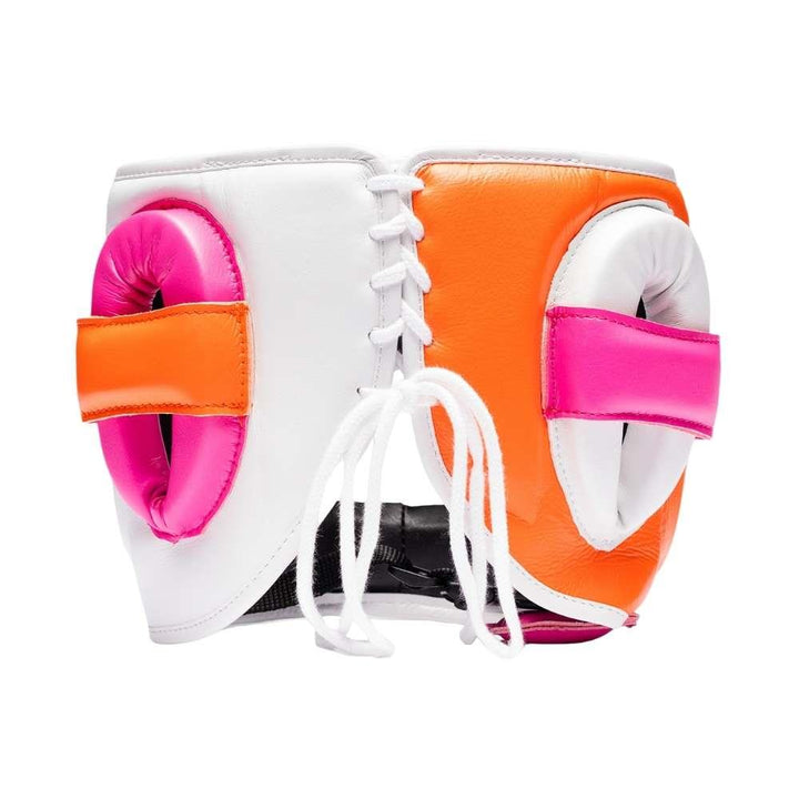 Fly Superbar X Head Guard - White/Pink/Orange-Fly