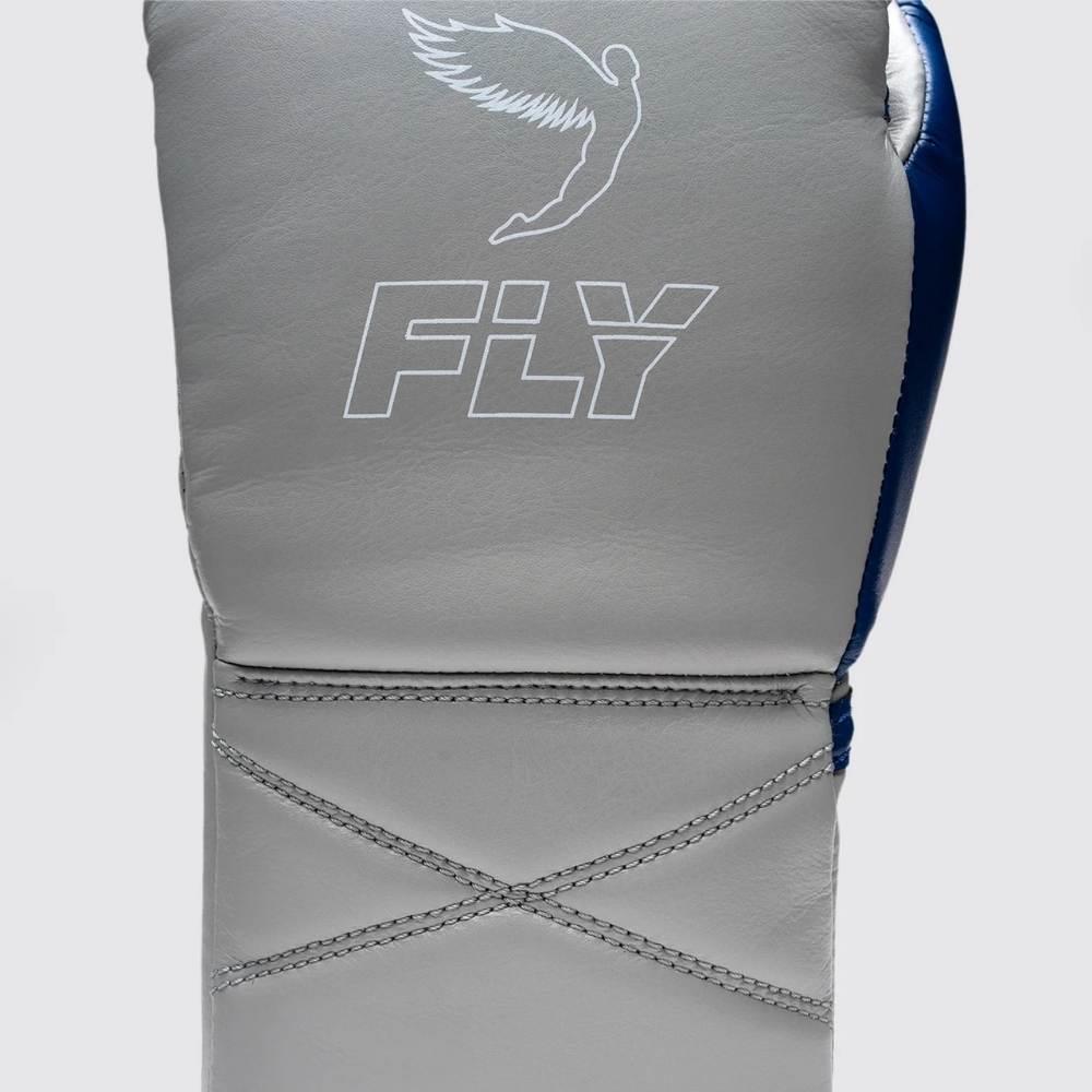 Fly Superlace Pro X 2 Gloves Grey/Space Blue-Fly