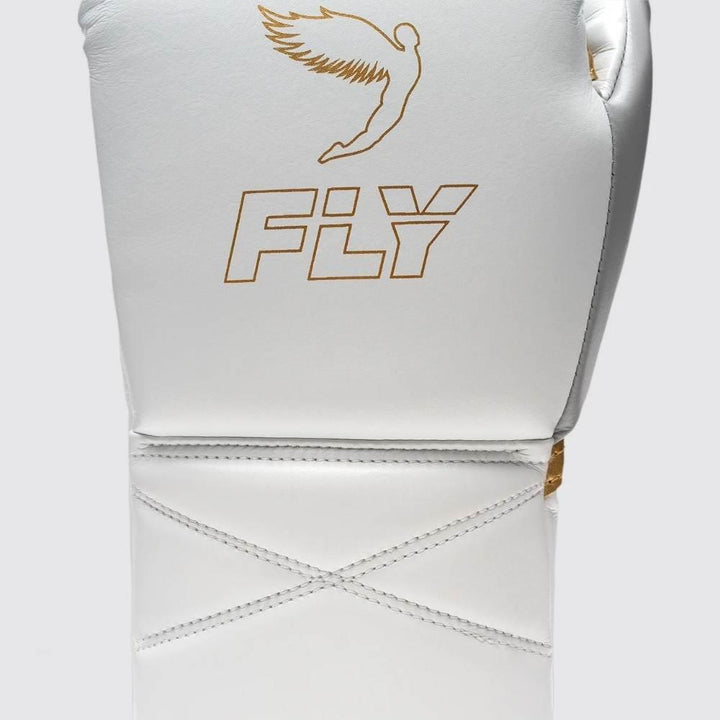 Fly Superlace Pro X 2 Gloves White/Grey/Gold-Fly