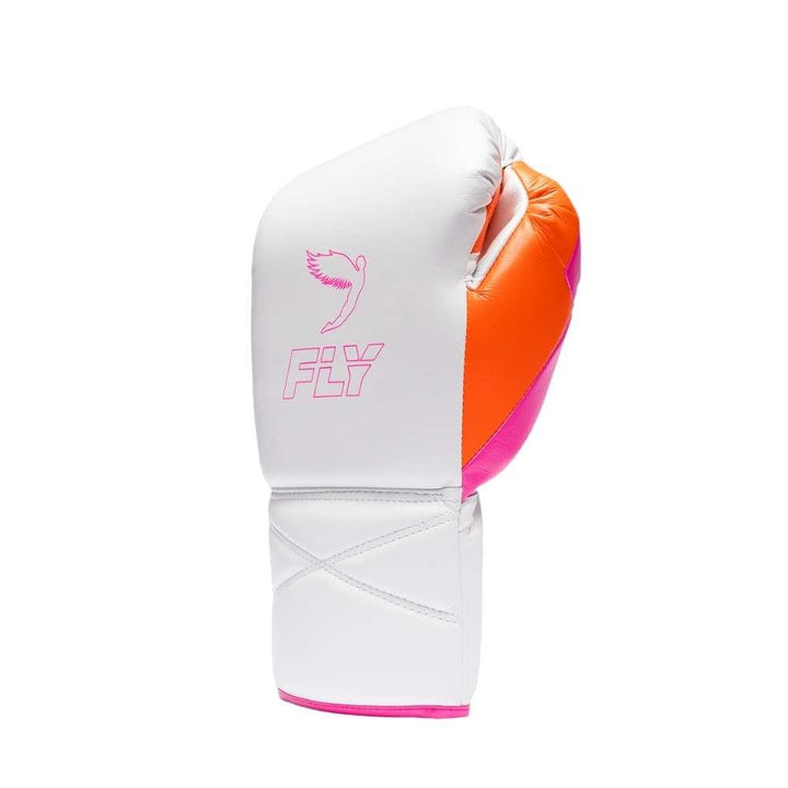 Fly Superlace Pro X 2 Gloves White/Pink/Orange-Fly