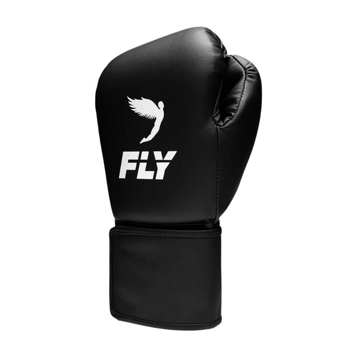 Fly Team Boxing Gloves - Black/White-Fly