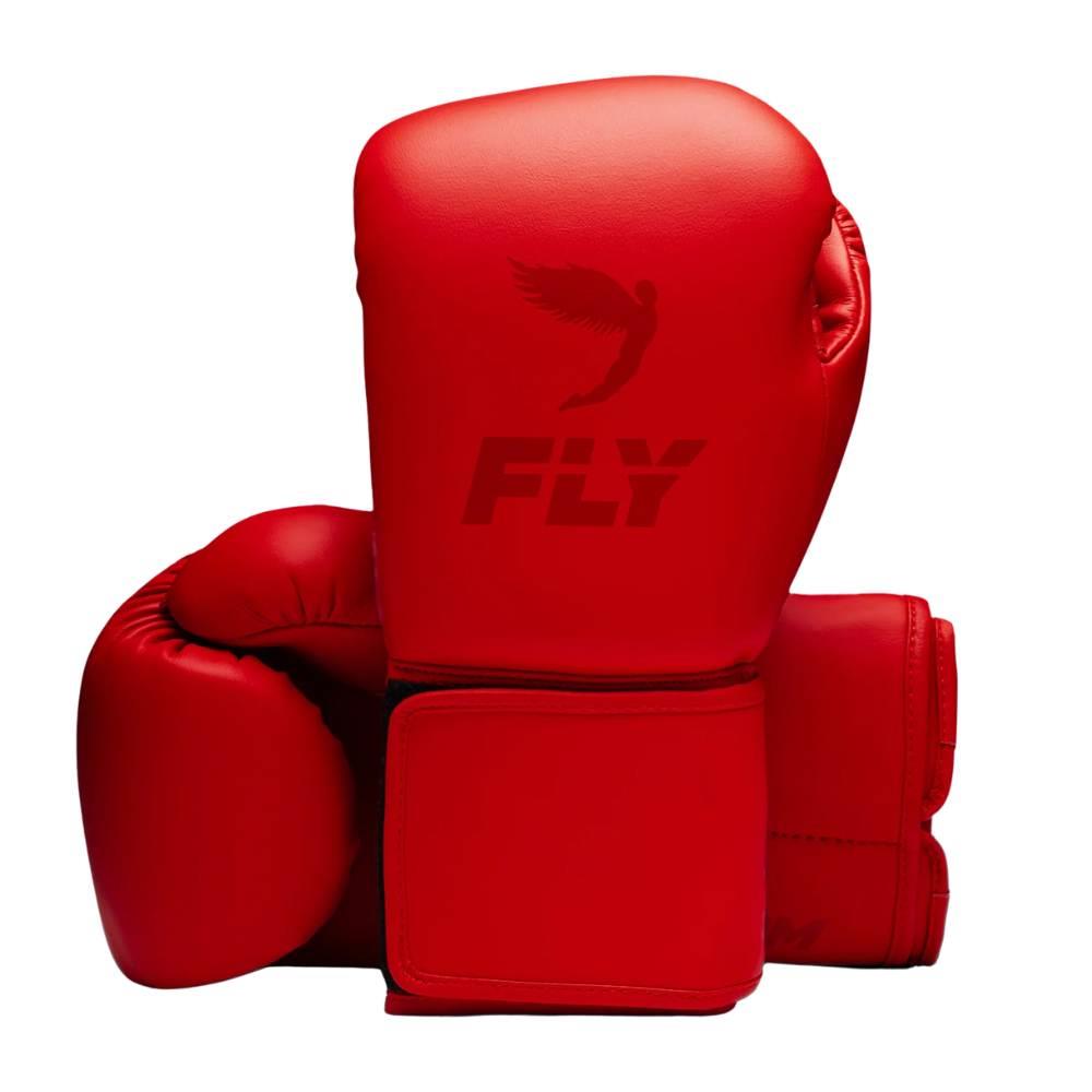 Fly Team Boxing Gloves - Red-Fly