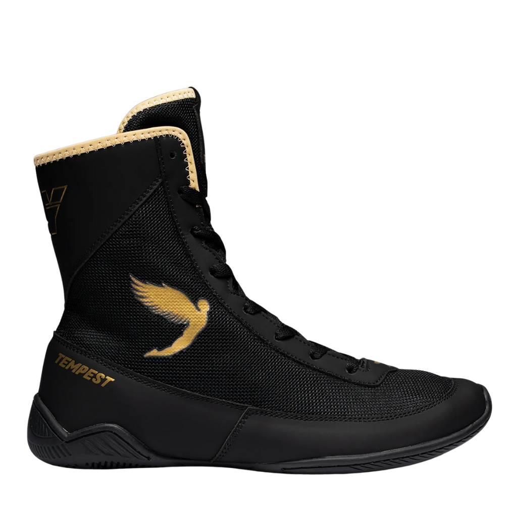Fly Tempest Boxing Boots - Black/Gold-Fly