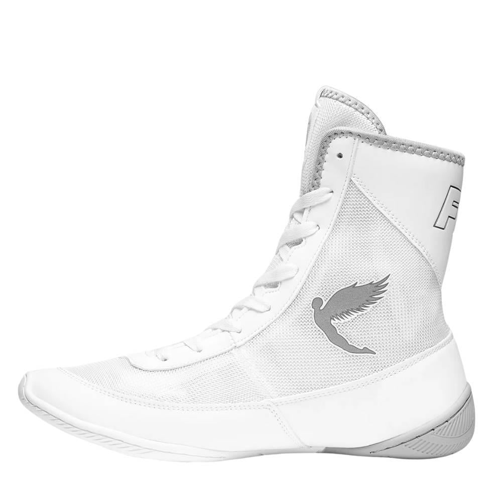 Fly Tempest Boxing Boots - White/Grey-Fly