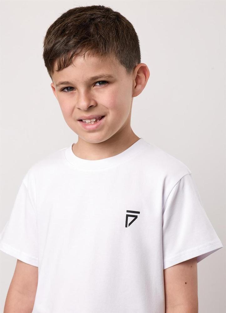 Gym King Fight Division Kids Tee - White-Gym King