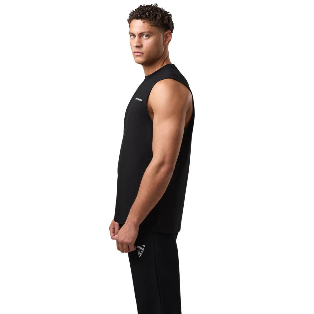 Gym King Fight Division Mindset Tank - Black-Fight Equipment UK