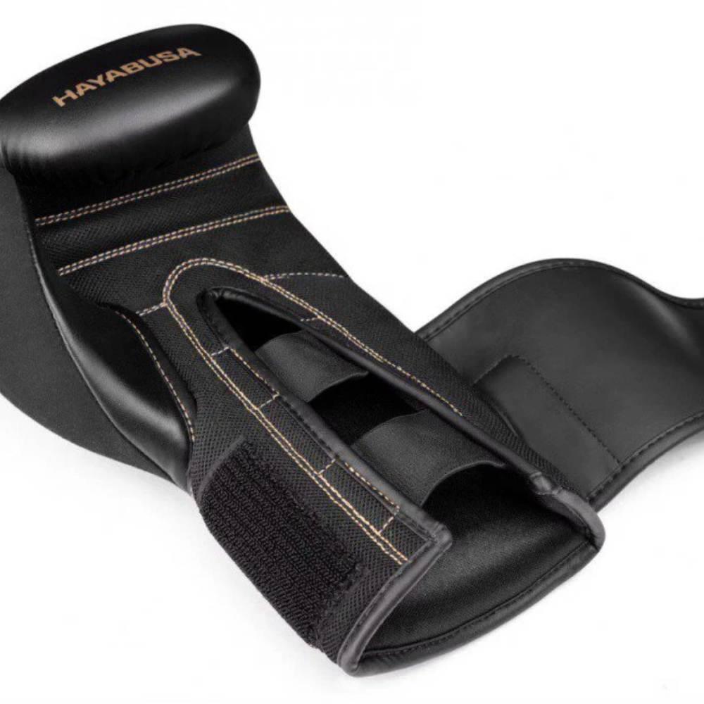 Hayabusa S4 Boxing Gloves - Black/Gold-Hayabusa