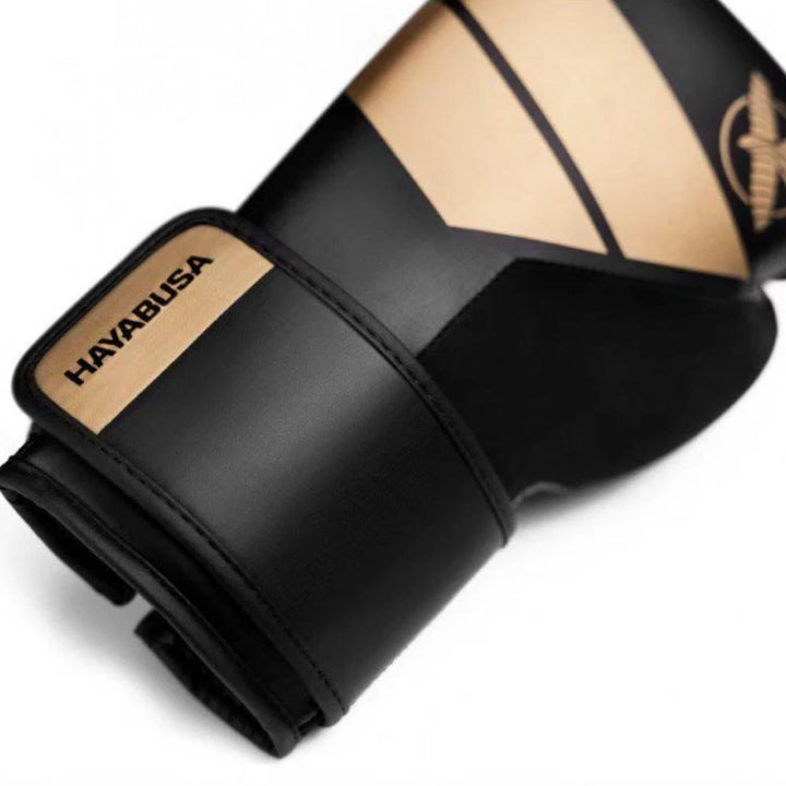 Hayabusa S4 Boxing Gloves - Black/Gold-Hayabusa