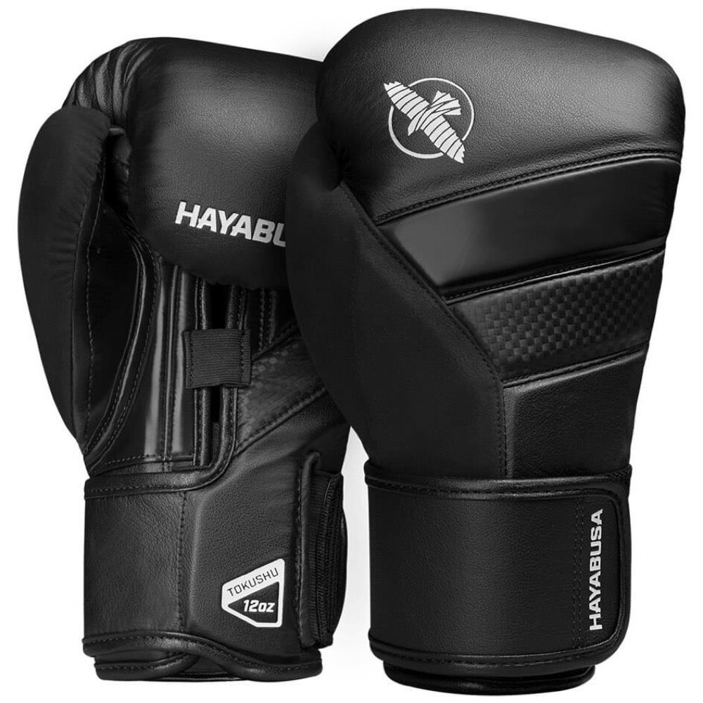 Hayabusa T3 Boxing Gloves - Black/Black-Hayabusa