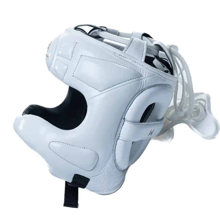 Hit N Move Nose Bar Head Guard - White-Hit N Move