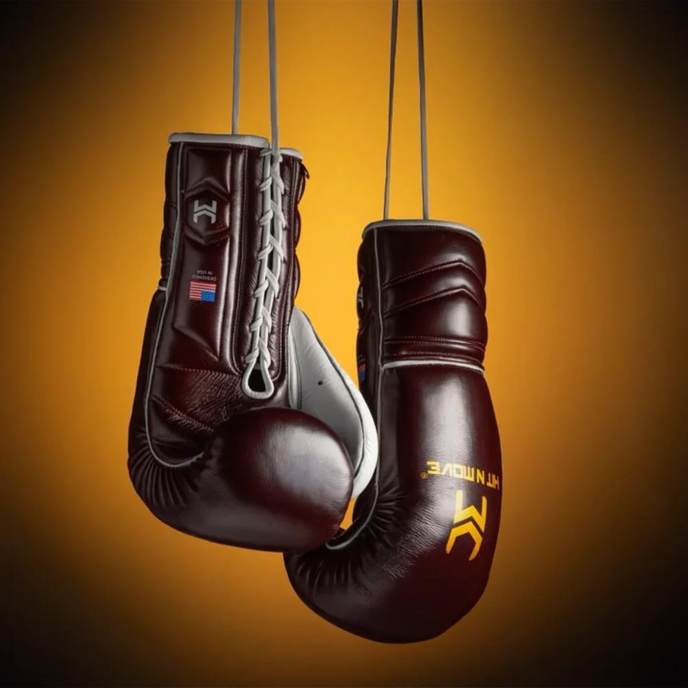 Hit N Move Vector Boxing Glove - Wine Red-Hit N Move