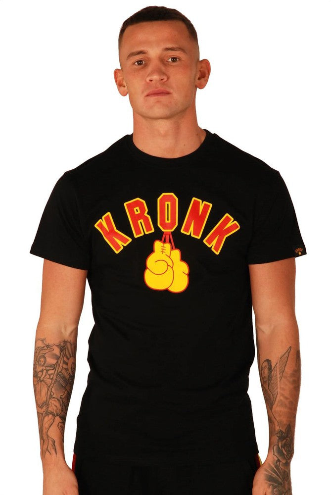 Kronk Gloves T-Shirt - Black-Kronk