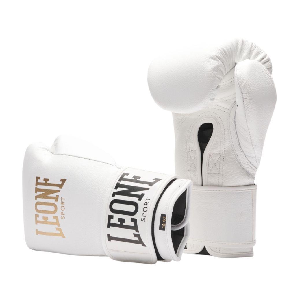 Leone Romeo Classico Boxing Gloves - White-Leone 1947