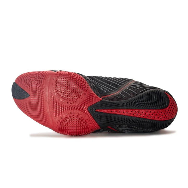 Nike Hyper KO 3 Boxing Boots - Black/Red- Free Socks-Nike