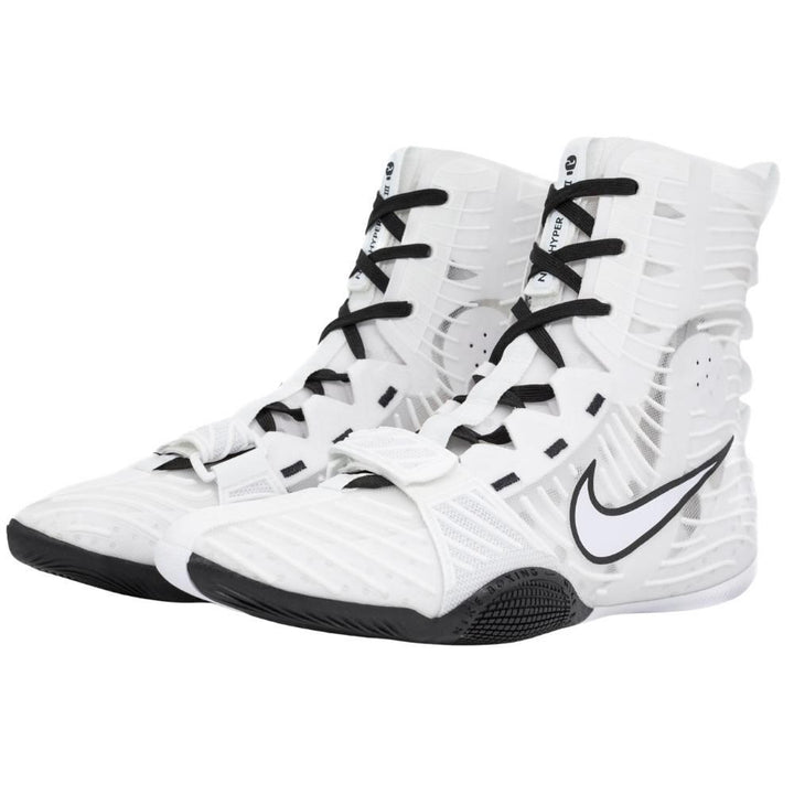 Nike Hyper KO 3 Boxing Boots - White/Black-Nike