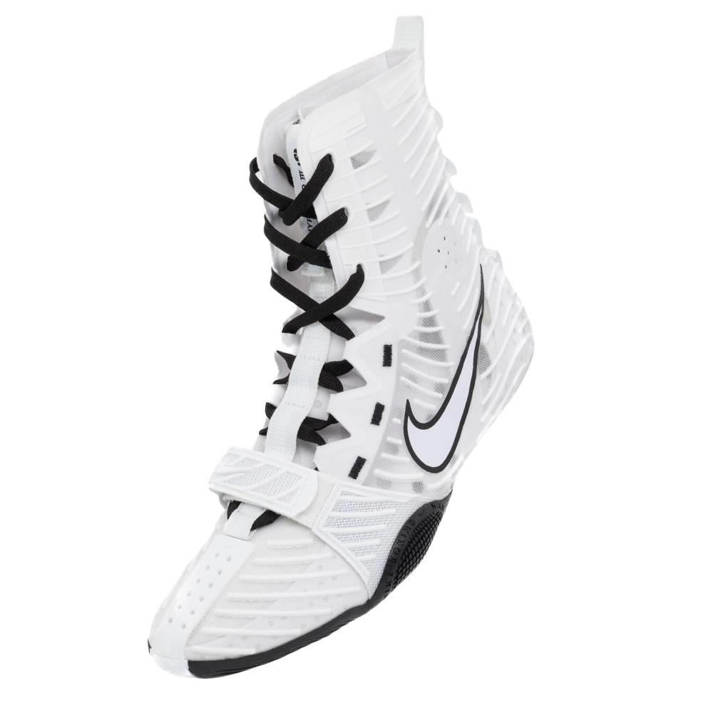 Nike Hyper KO 3 Boxing Boots - White/Black-Nike