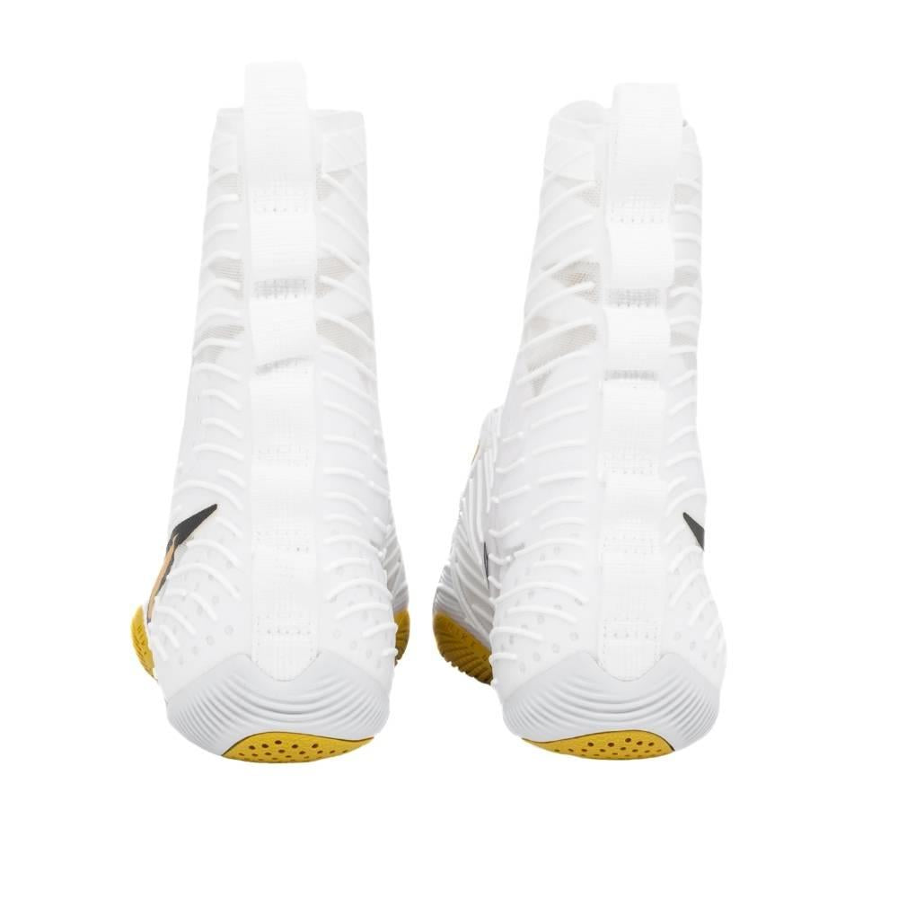 Nike Hyper KO 3 Boxing Boots - White/Gold-Nike